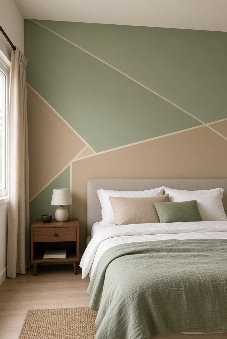 Feature wall and mural painting